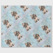  kerstkerstkerstkerstkerstkerstkerstman, sneeuwval cadeaupapier (Vlak)