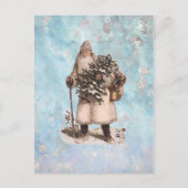  kerstkerstkerstkerstkerstkerstkerstman, sneeuwval feestdagenkaart (Voorkant)