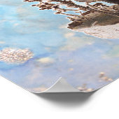 kerstkerstkerstkerstkerstkerstkerstman, sneeuwval poster (Hoek)