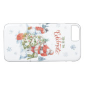 Kerstkerstkerstkerstkerstkerstkerstman Waterverf Case-Mate iPhone Case (Achterkant (Horizontaal))