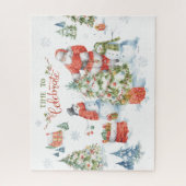 Kerstkerstkerstkerstkerstkerstkerstman Waterverf Legpuzzel (Verticaal)