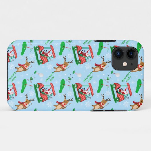 Kerstkerstkerstkerstkerstkerstkerstmangans met ren Case-Mate iPhone case (Achterkant (horizontaal))