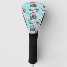 Kerstkerstkerstkerstkerstkerstkerstmangans met ren golfheadcover