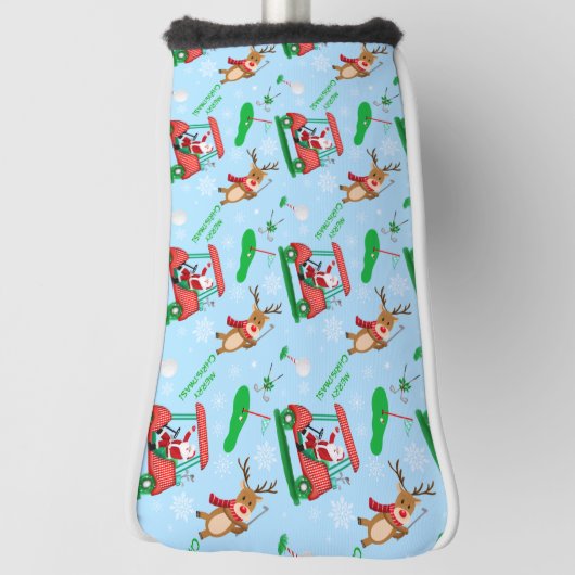 Kerstkerstkerstkerstkerstkerstkerstmangans met ren golfheadcover (Draai 90)