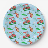 Kerstkerstkerstkerstkerstkerstkerstmangans met ren papieren bordje (Voorkant)