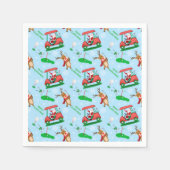 Kerstkerstkerstkerstkerstkerstkerstmangans met ren servet (Voorkant)