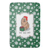 Kerstkerstkerstkerstkerstkerstkerstmanhoe-hondjes  badmat (Voorkant Verticaal)