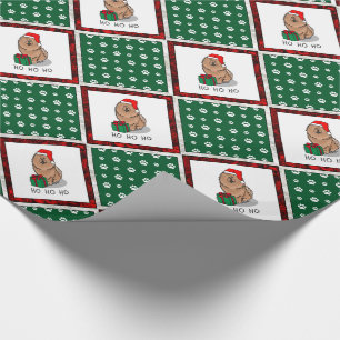 Kerstkerstkerstkerstkerstkerstkerstmanhoe-hondjes  cadeaupapier