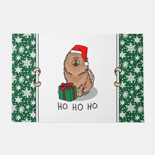 Kerstkerstkerstkerstkerstkerstkerstmanhoe-hondjes deurmat (Voorkant)