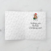 Kerstkerstkerstkerstkerstkerstkerstmanhoe-hondjes  kaart (Binnen)