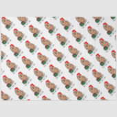 Kerstkerstkerstkerstkerstkerstkerstmanhoe-hondjes  tissuepapier (Voorkant)