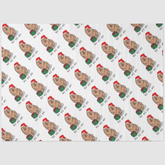 Kerstkerstkerstkerstkerstkerstkerstmanhoe-hondjes  tissuepapier (Voorkant)