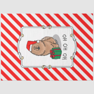 Kerstkerstkerstkerstkerstkerstkerstmanhoe-hondjes tissuepapier