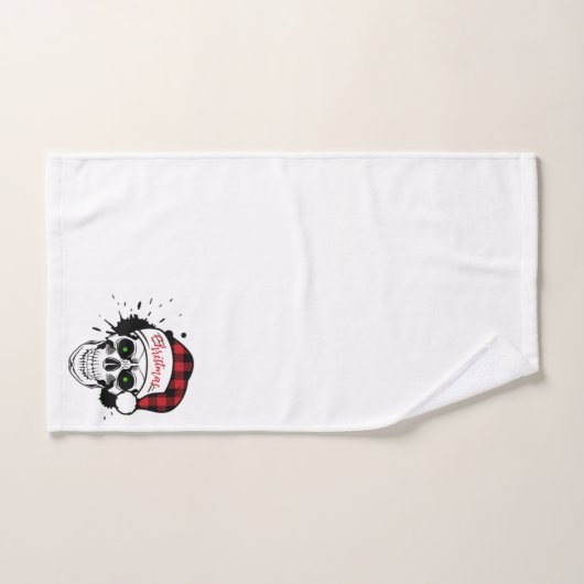 kerstkerstkerstkerstkerstkerstkerstmanlieren bad handdoek (Handdoek)