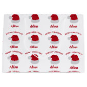 Kerstkerstkerstkerstkerstkerstkerstmis en aangepas groot cadeauzakje (Voorkant)