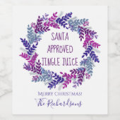 Kerstkerstkerstkerstkerstkerstkerstmis met Jingle Wijn Etiket (Enkel label)