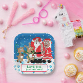 kerstkerstkerstkerstkerstkerstkerstmis papieren bordje (Feest)