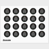 Kerstkerstkerstkerstkerstkerstkerstpank Naughty Ug Ronde Sticker (Vel)