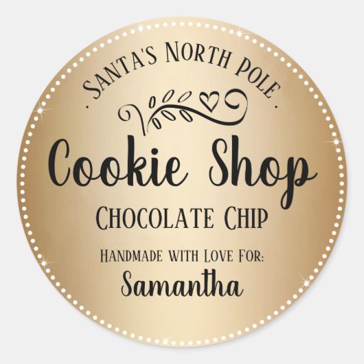 kerstkerstkerstkerstkerstkerstkeuken Aangepaste on Ronde Sticker (Voorkant)