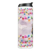 Kerstkerstkerstkerstkerstkerstman Boston banier Do Thermosbeker (Gedraaid links)