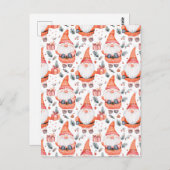 kerstkerstkerstkerstkerstkerstman briefkaart (Voorkant / Achterkant)