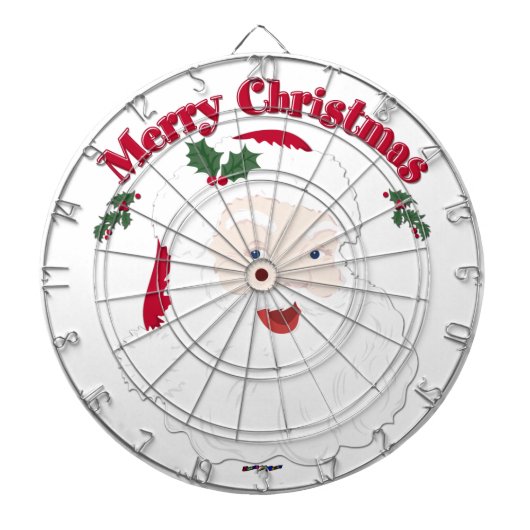 kerstkerstkerstkerstkerstkerstman dartbord (Voorkant)