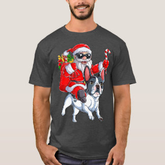 Kerstkerstkerstkerstkerstkerstman die de Franse Bu T-shirt