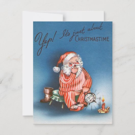 kerstkerstkerstkerstkerstkerstman feestdagenkaart (Voorkant)