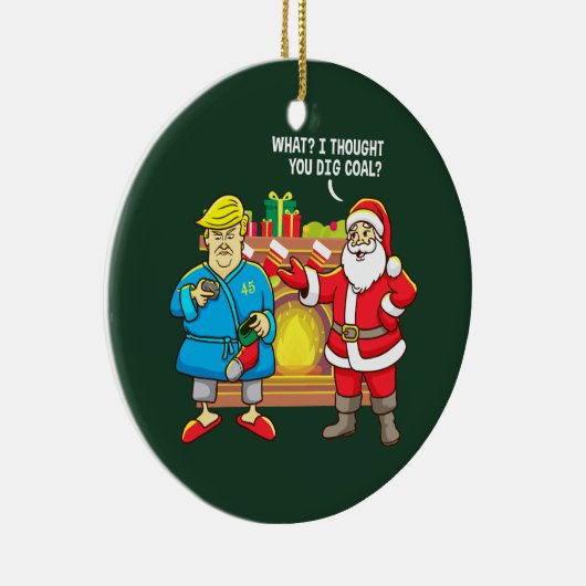 Kerstkerstkerstkerstkerstkerstman Funny Keramisch Ornament (Rechts)
