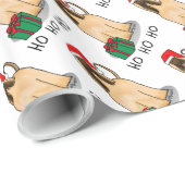 Kerstkerstkerstkerstkerstkerstman met Afghaanse ho Cadeaupapier (Rol Hoek)