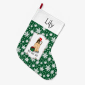 Kerstkerstkerstkerstkerstkerstman met Afghaanse ho Grote Kerstsok (Voorkant (Hangend))