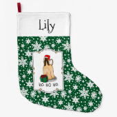 Kerstkerstkerstkerstkerstkerstman met Afghaanse ho Grote Kerstsok (Voorkant)