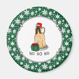 Kerstkerstkerstkerstkerstkerstman met Afghaanse ho Magneet