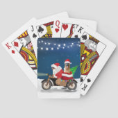 kerstkerstkerstkerstkerstkerstman met herdershond pokerkaarten (Achterkant)
