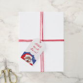 Kerstkerstkerstkerstkerstkerstman met kleurkreet cadeaulabel (Met Touw)