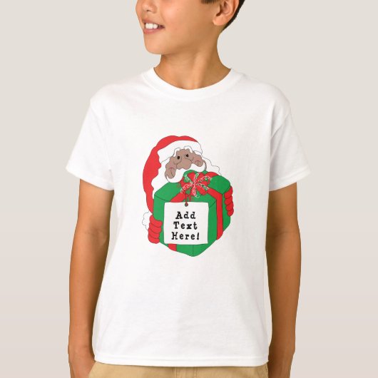 Kerstkerstkerstkerstkerstkerstman met kleurkreet t-shirt (Voorkant)