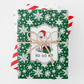 Kerstkerstkerstkerstkerstkerstman Pet Samoyed Dog  Inpakpapier Vel (In situ)