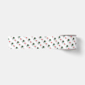 Kerstkerstkerstkerstkerstkerstman Pet Samoyed Dog  Satijnen Lint (Voorkant)