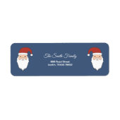 Kerstkerstkerstkerstkerstkerstman — Retouradreslab Etiket (Voorkant)