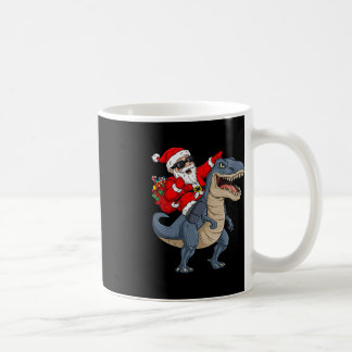 Kerstkerstkerstkerstkerstkerstman Riding Dinosaur Koffiemok