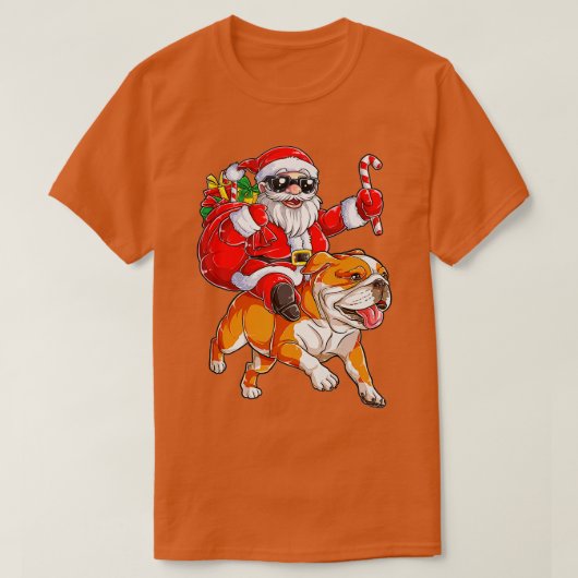 Kerstkerstkerstkerstkerstkerstman Riding English B T-shirt (Design voorkant)