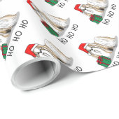 Kerstkerstkerstkerstkerstkerstman sjiitische Tzu ( Cadeaupapier (Rol Hoek)