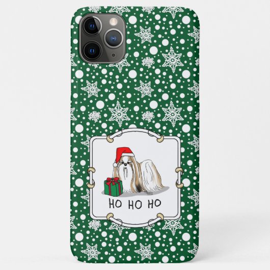 Kerstkerstkerstkerstkerstkerstman sjiitische Tzu ( Case-Mate iPhone Case (Achterkant)
