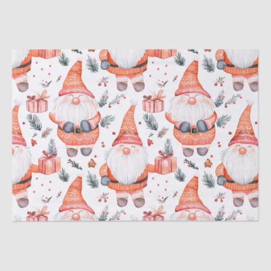 kerstkerstkerstkerstkerstkerstman tissuepapier (Voorkant)