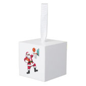 Kerstkerstkerstkerstkerstkerstmis met een Basketba Decoratie (Voorkant hoekig)