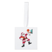 Kerstkerstkerstkerstkerstkerstmis met een Basketba Decoratie (Voorkant)