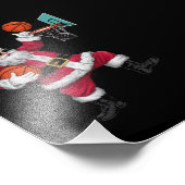Kerstkerstkerstkerstkerstkerstmis met een Basketba Foto Afdruk (Hoek)