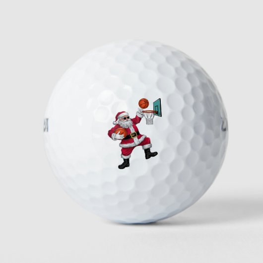 Kerstkerstkerstkerstkerstkerstmis met een Basketba Golfballen (Voorkant)