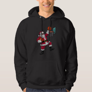 Kerstkerstkerstkerstkerstkerstmis met een Basketba Hoodie