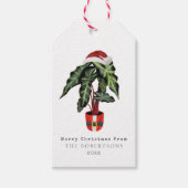 Kerstkerstkerstkerstkerstkerstmis met Plant Cadeaulabel (Voorkant)